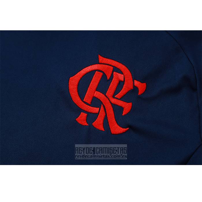Chandal del Flamengo Manga Corta 2024-2025 Azul - Pantalon Corto